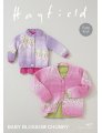 Baby Blossom Chunky Patterns - 4677 Baby Cardigan - PDF DOWNLOAD by Hayfield