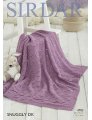 Sirdar Snuggly Baby and Children Patterns - 4703 Baby Blanket - PDF DOWNLOAD