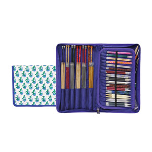 Knitter's Pride Hand Block Printed Needle Cases - Glory - Assorted Needles Case