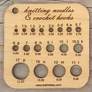 Katrinkles Mini Tools - Needle/Hook Gauge