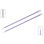 Zing Single Pointed Needles - US 5 (3.75mm) - 10" Amethyst by Knitter's Pride