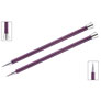 Knitter's Pride Zing Single Pointed Needles - US 17 (12.0mm) - 10" Purple Velvet