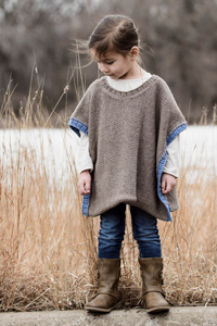 Tiny Tots Collection - Puddle Jumper Poncho - PDF DOWNLOAD by Spud & Chloe