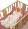 Rowan Handknit Cotton La Bebe Baby Dress and Bonnet