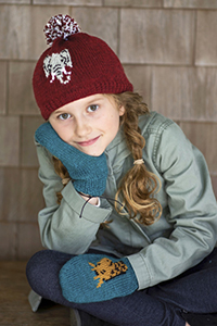 Ultra Wool & Ultra Wool DK 2019 Collection - Fossy Hat & Mittens - PDF DOWNLOAD by Berroco
