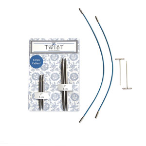 ChiaoGoo TWIST Interchangeable Short Tips Combo Pack Needles - US 6 (4.0mm) Needles