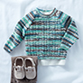 Sirdar Snuggly Sirdar Snuggly Baby Crofter DK Patterns - 5292 Round Neck Sweater - PDF DOWNLOAD