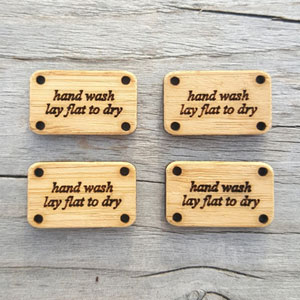 Katrinkles Tags - Hand Wash Lay Flat To Dry