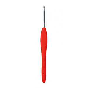 Amour Crochet Hooks- Aluminum - Size E (3.5mm) Red by Clover