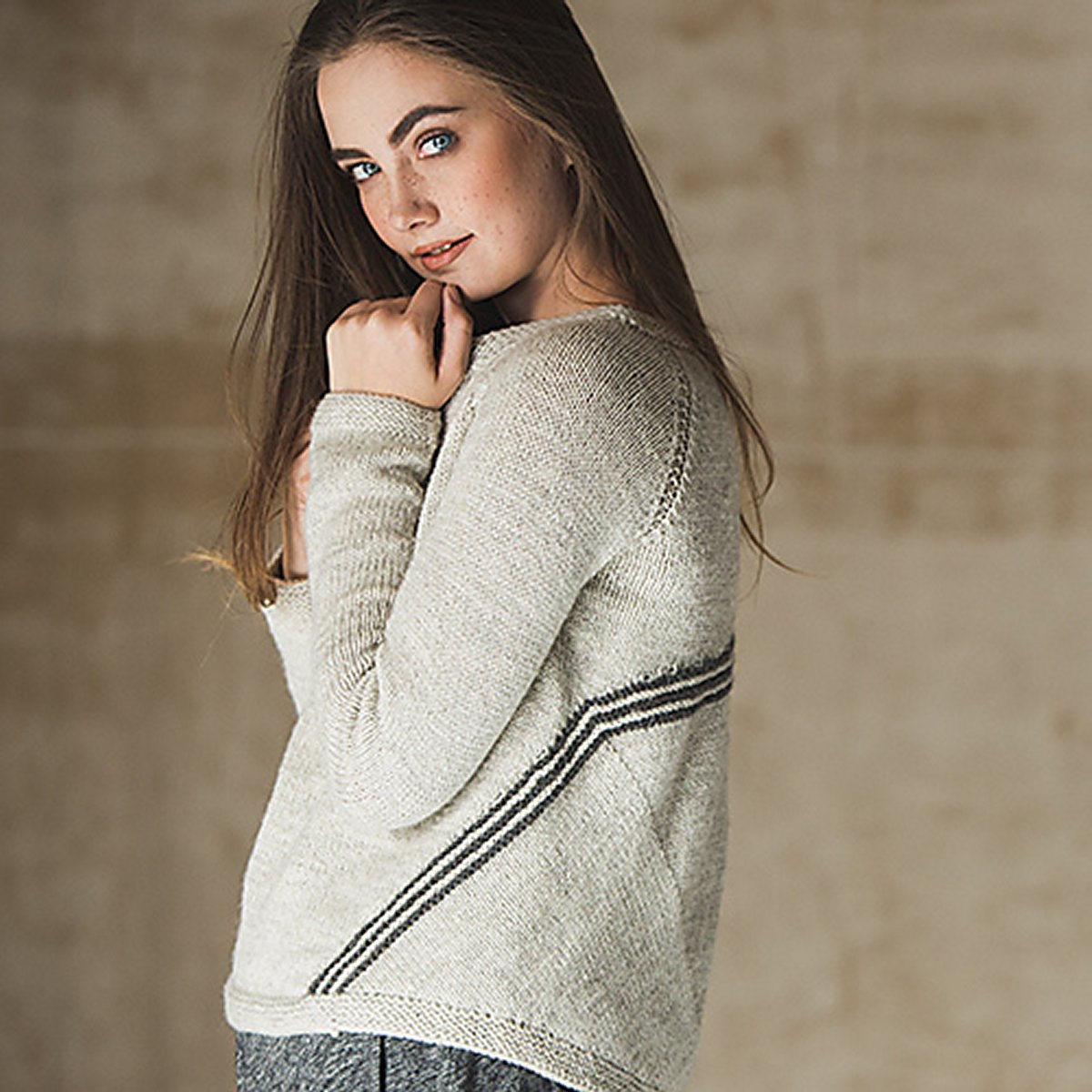 Rowan Felted Tweed Hyannis Port Pullover Kit - Women's Pullovers 