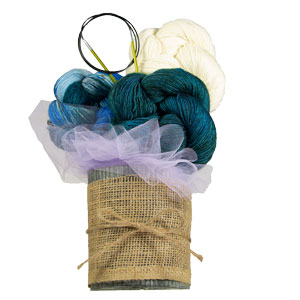 Jimmy Beans Wool Madelinetosh Yarn Bouquets - Free Your Fade Bouquet - Cousteau