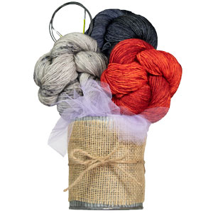Jimmy Beans Wool Madelinetosh Yarn Bouquets - Free Your Fade Bouquet - Carolina Reaper
