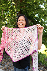 KnitCircus Greatest of Ease Sorbet Sprinkles Shawl Kit - Scarf and Shawls